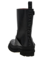 Black Veegea Biker Ankle Boots