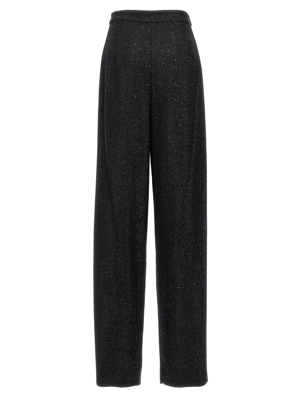 Navigli Viscose Wool Blend Wide-Leg Pants