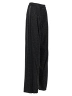Navigli Viscose Wool Blend Wide-Leg Pants