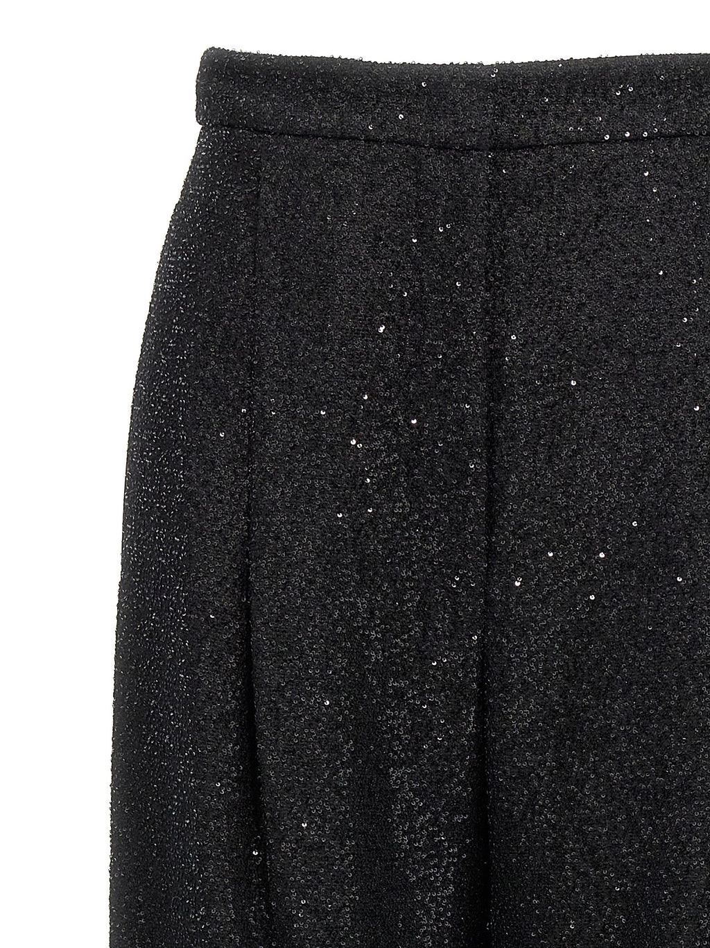Navigli Viscose Wool Blend Wide-Leg Pants