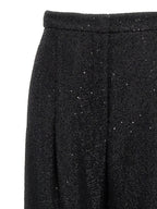 Navigli Viscose Wool Blend Wide-Leg Pants