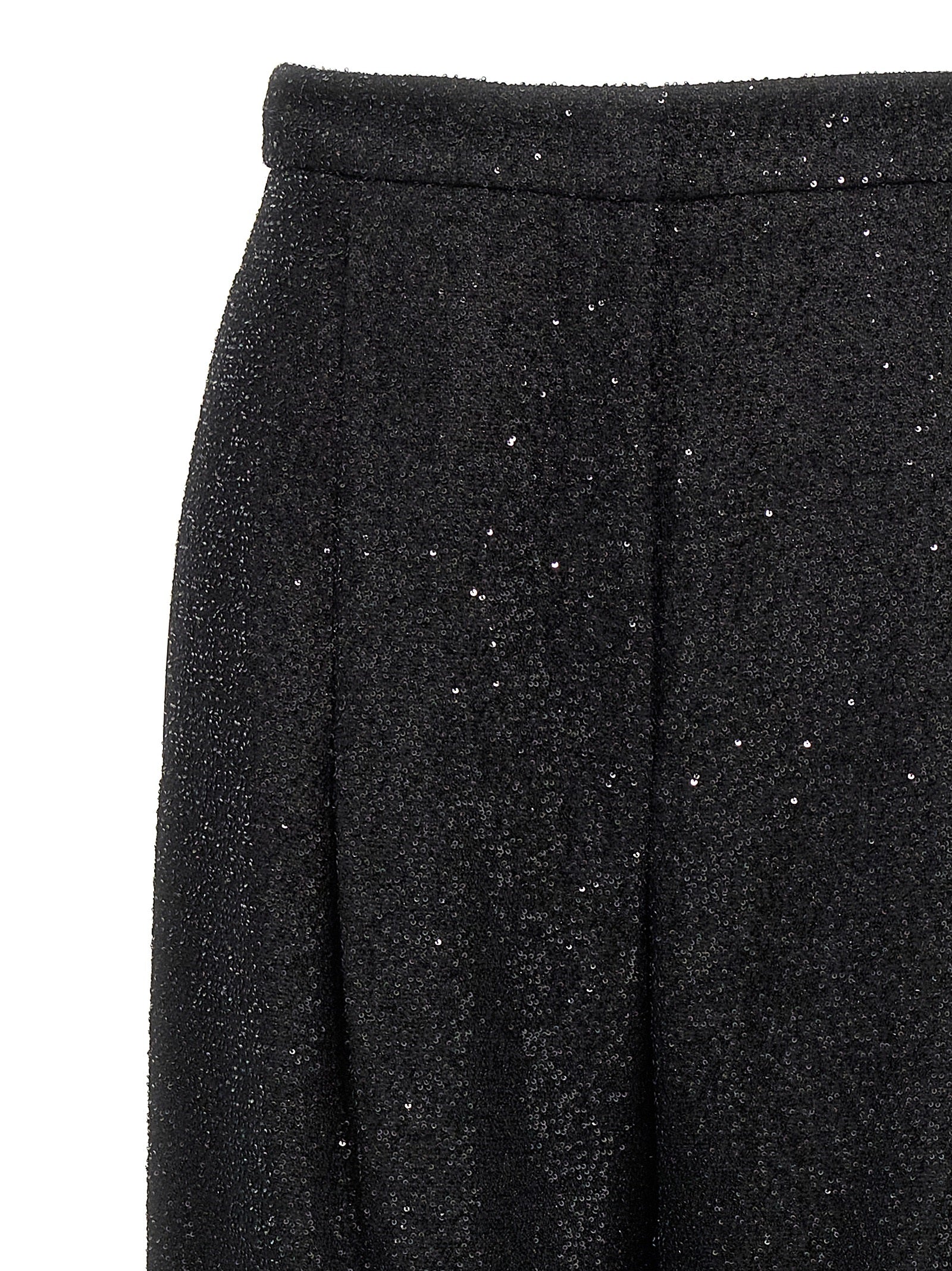 Navigli Viscose Wool Blend Wide-Leg Pants