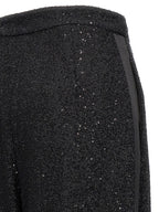 Navigli Viscose Wool Blend Wide-Leg Pants