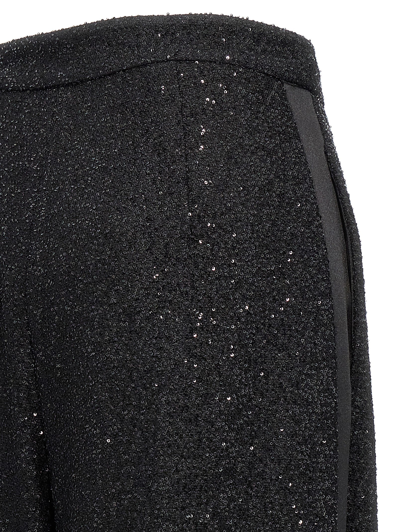 Navigli Viscose Wool Blend Wide-Leg Pants