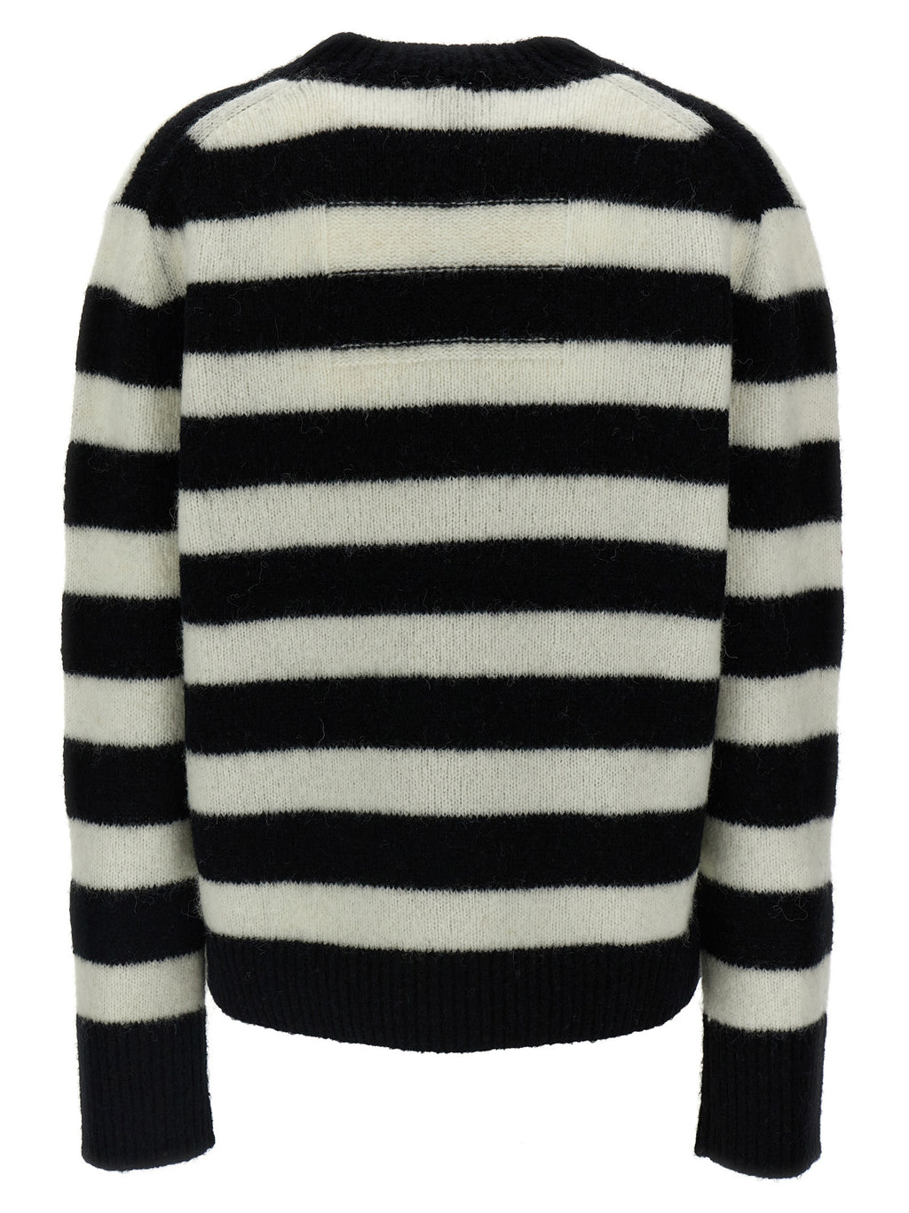 Bicolor Alpaca Wool Cardigan