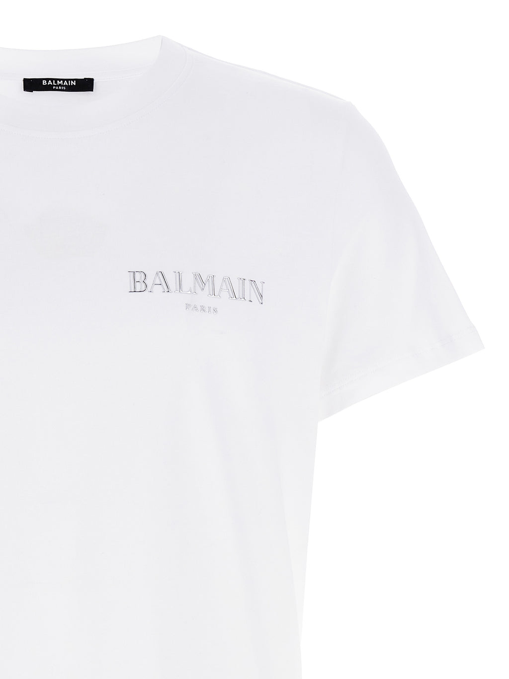 Organic Cotton Embossed Logo T-Shirt