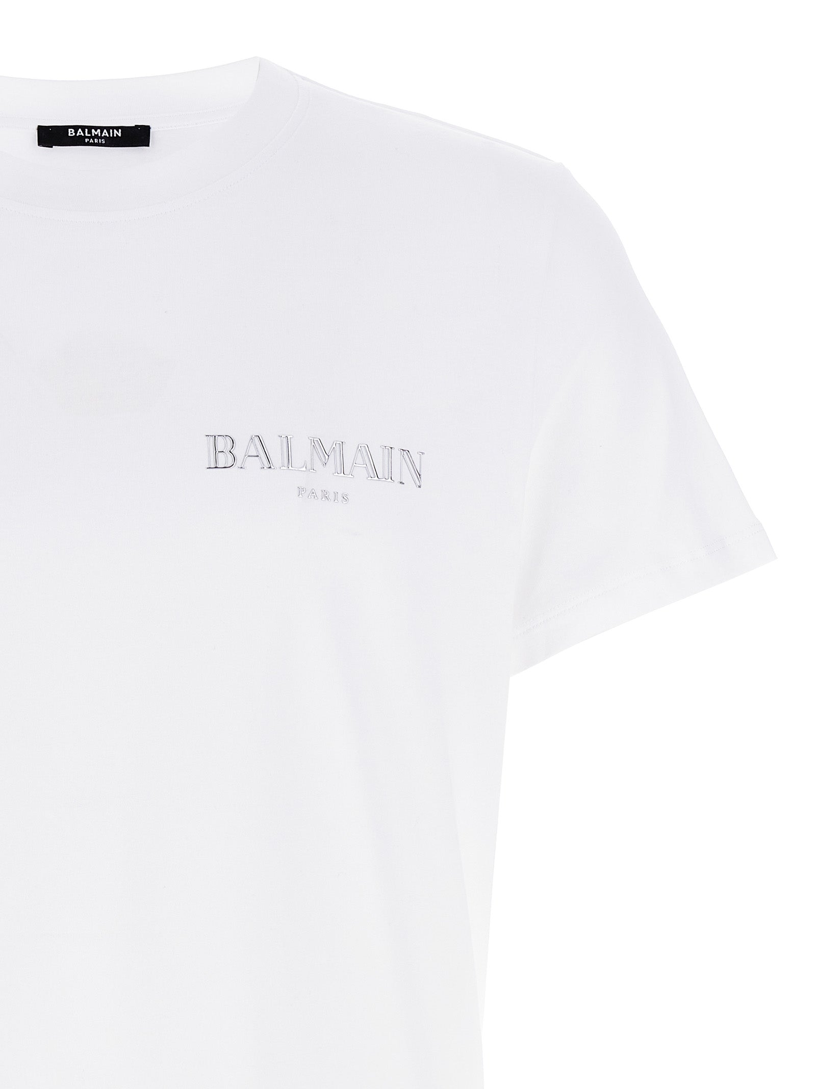 Organic Cotton Embossed Logo T-Shirt