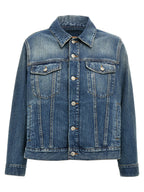 Blue Cotton Denim Jacket