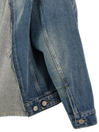 Blue Cotton Denim Jacket