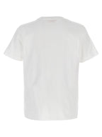 White Cotton Crewneck T-Shirt