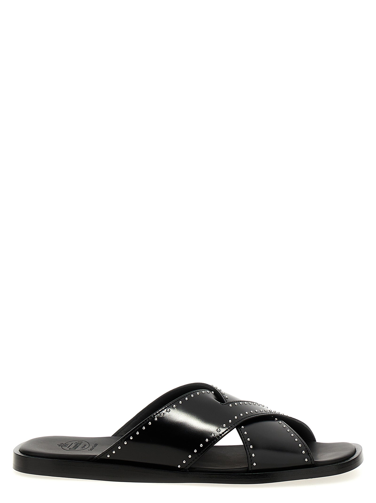 Oriyah Met Leather Sandals