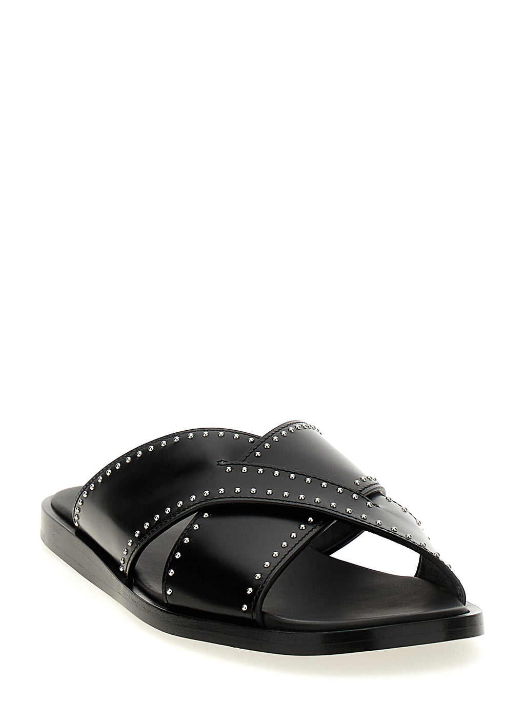 Oriyah Met Leather Sandals
