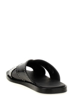 Oriyah Met Leather Sandals