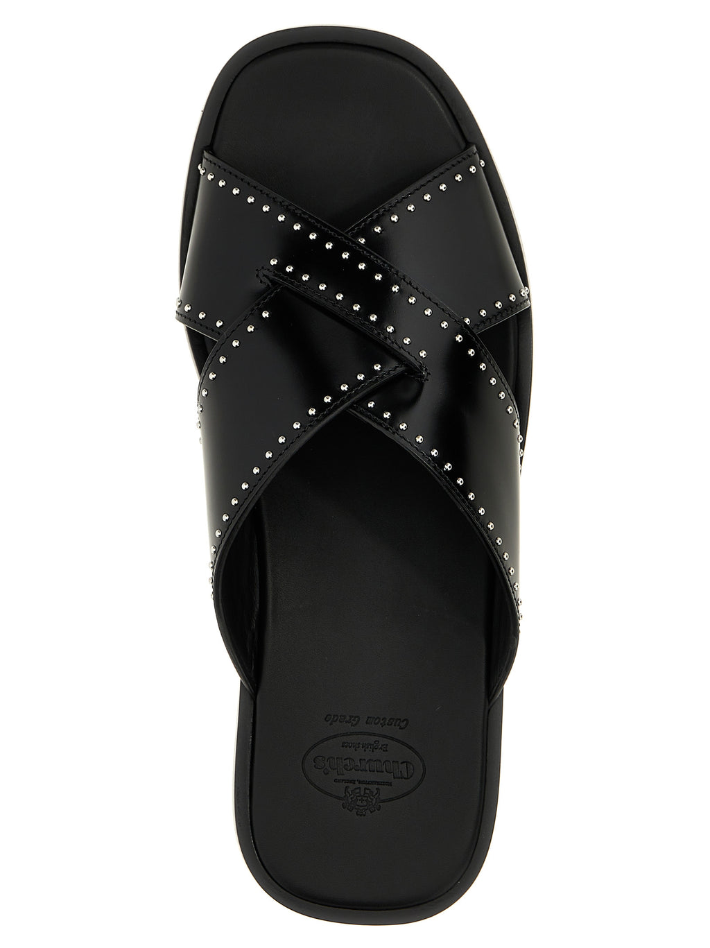 Oriyah Met Leather Sandals