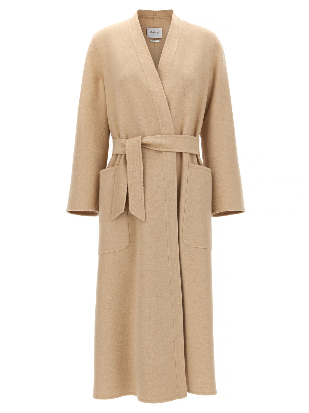 Beige Wool Vezzoso Coat