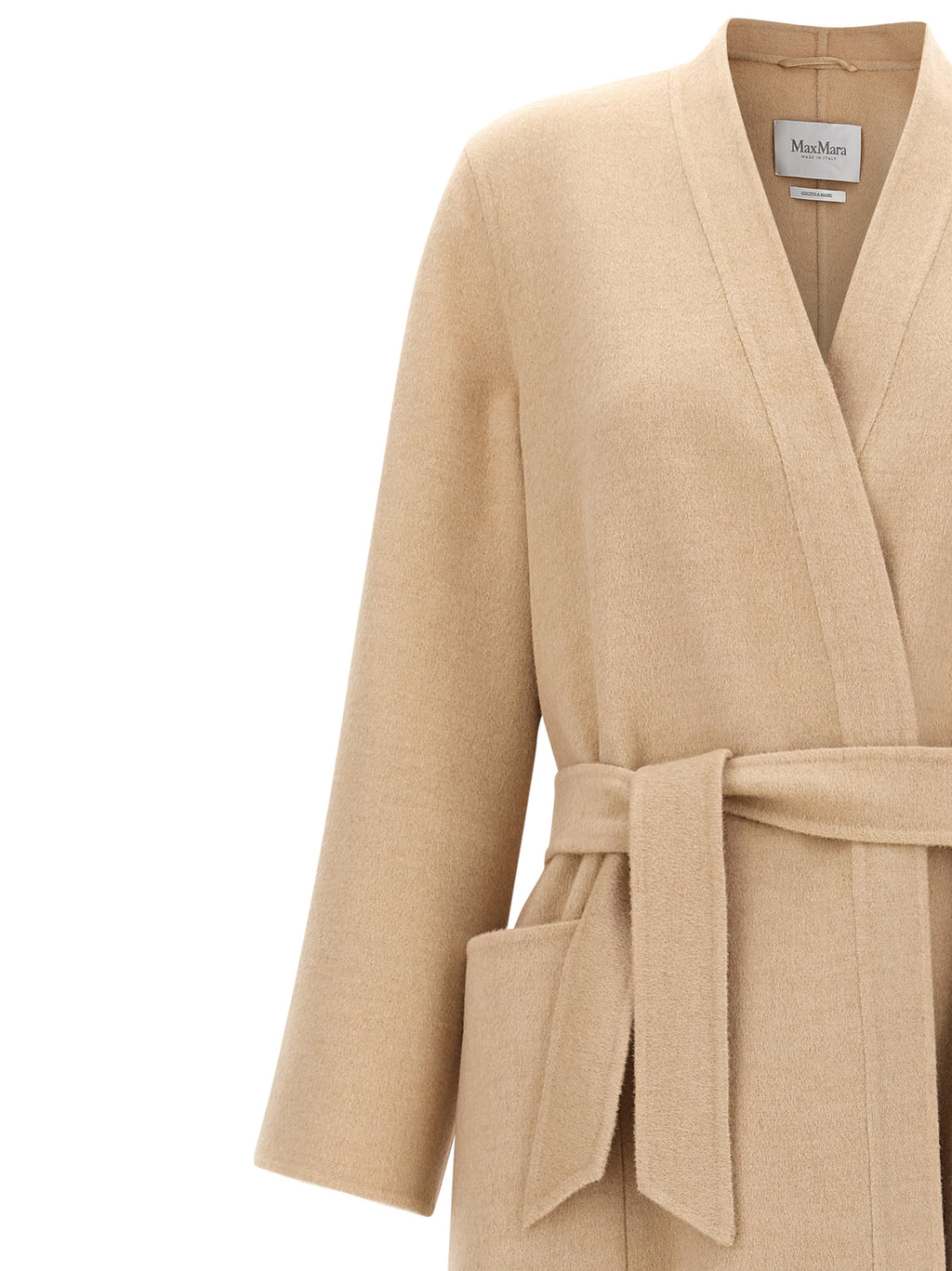 Beige Wool Vezzoso Coat