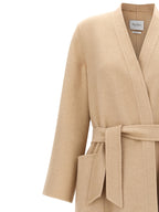 Beige Wool Vezzoso Coat