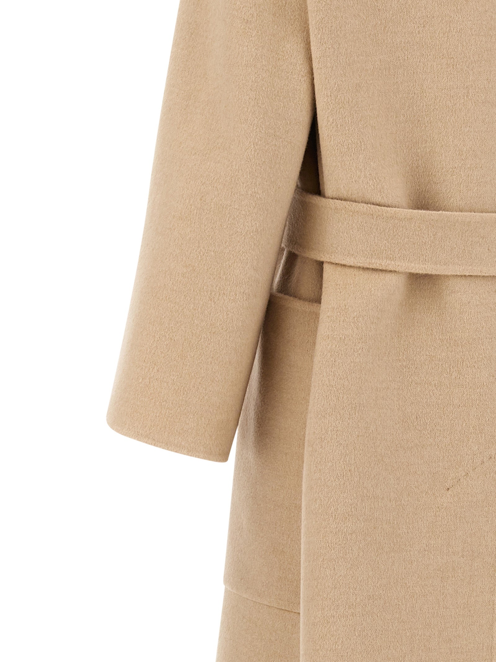 Beige Wool Vezzoso Coat