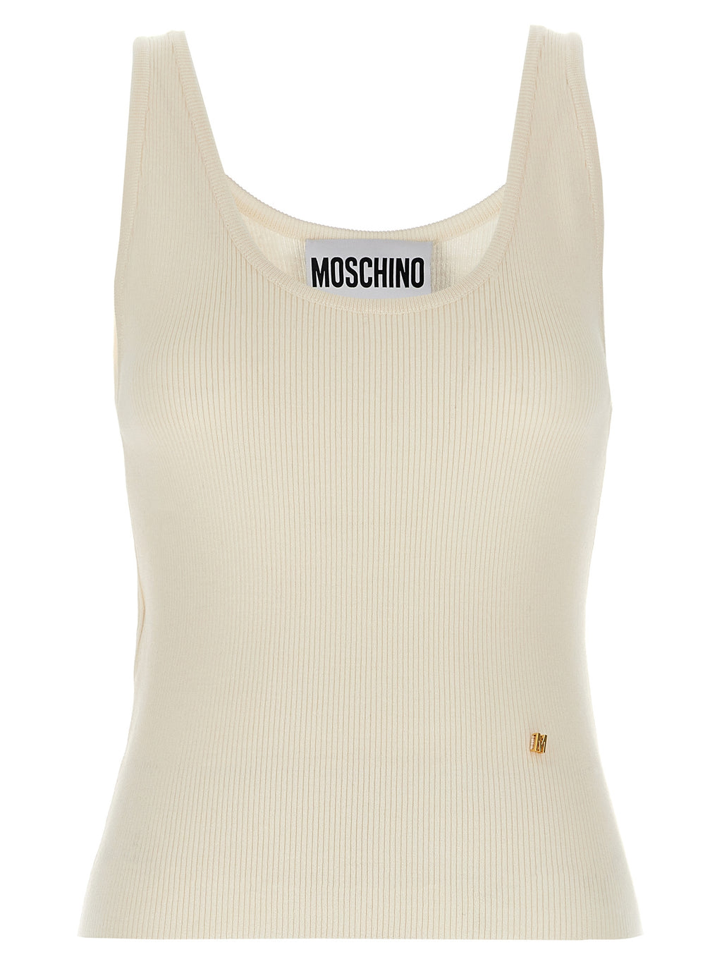 Virgin Wool & Silk Sleeveless Top