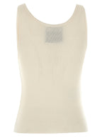 Virgin Wool & Silk Sleeveless Top