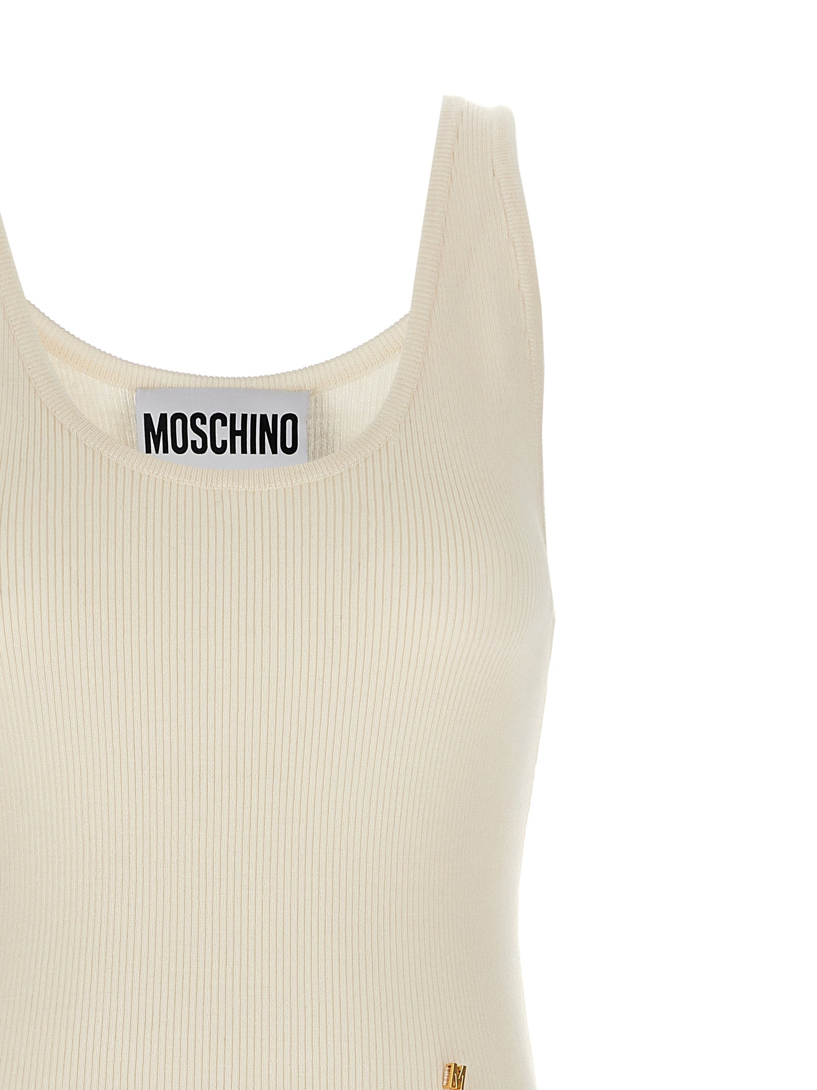 Virgin Wool & Silk Sleeveless Top