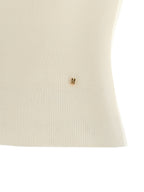 Virgin Wool & Silk Sleeveless Top
