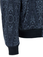Jacquard Cotton & Viscose Bomber Jacket