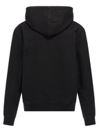 Black Brushed Cotton Hoodie