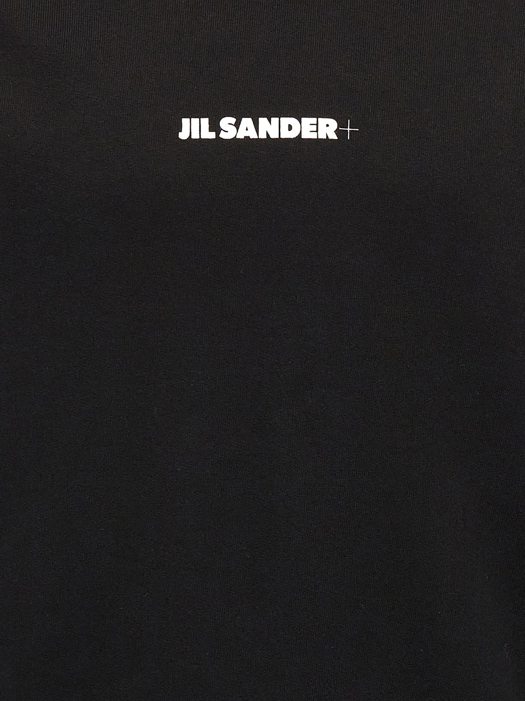 Black Brushed Cotton Hoodie