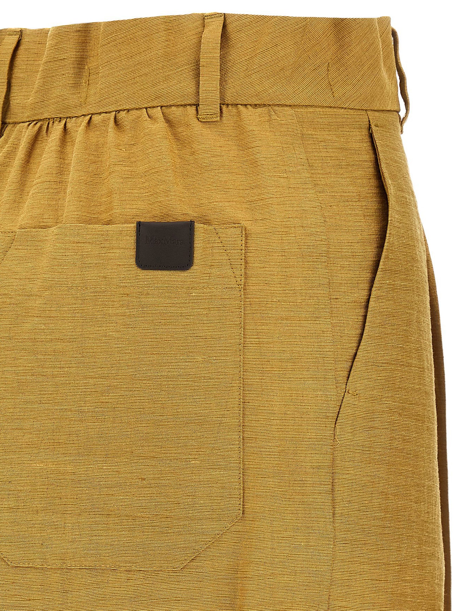 Gold Efedra Dress Pants