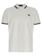 White Cotton Polo Shirt