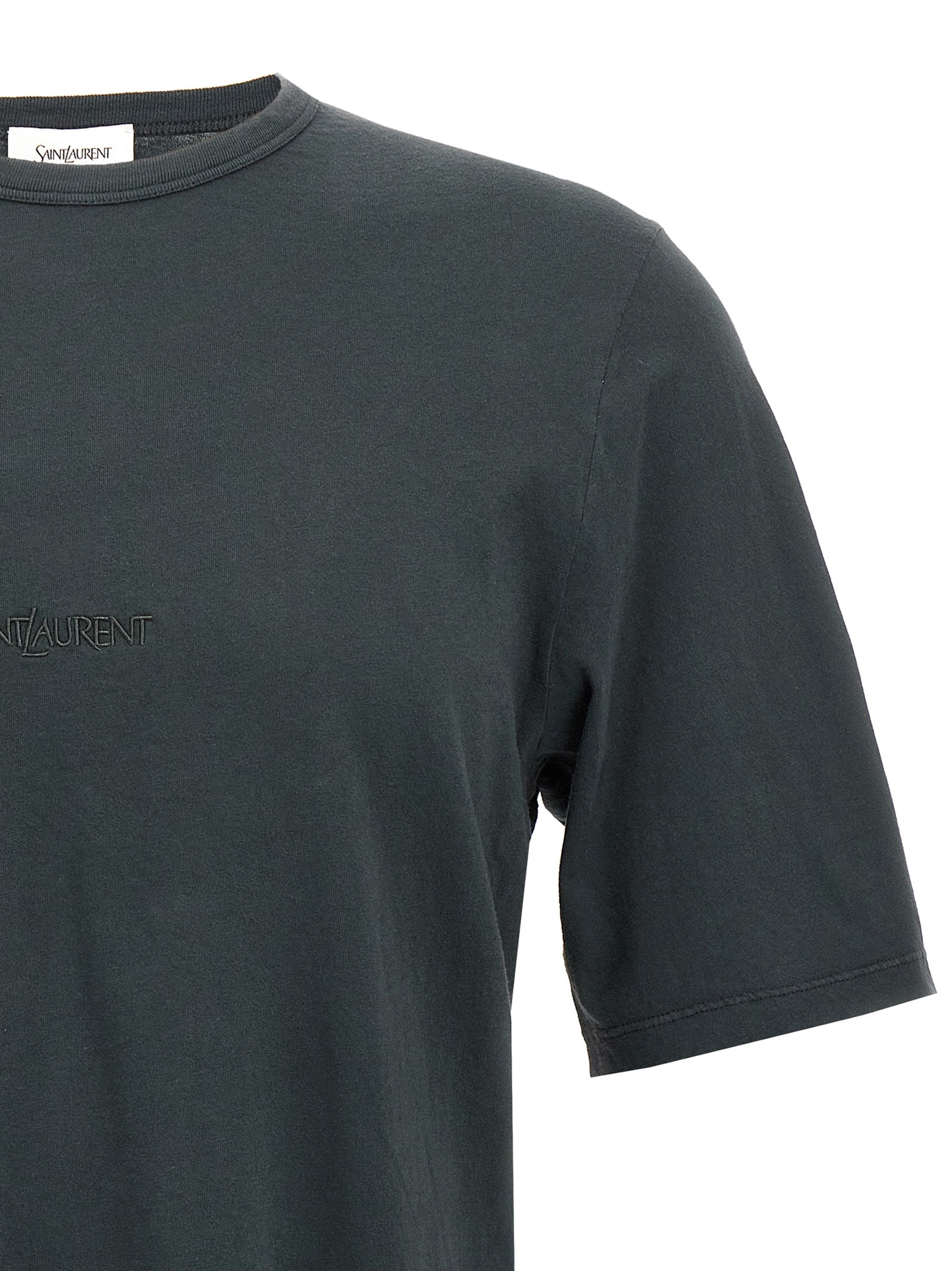 Black Cotton T-Shirt