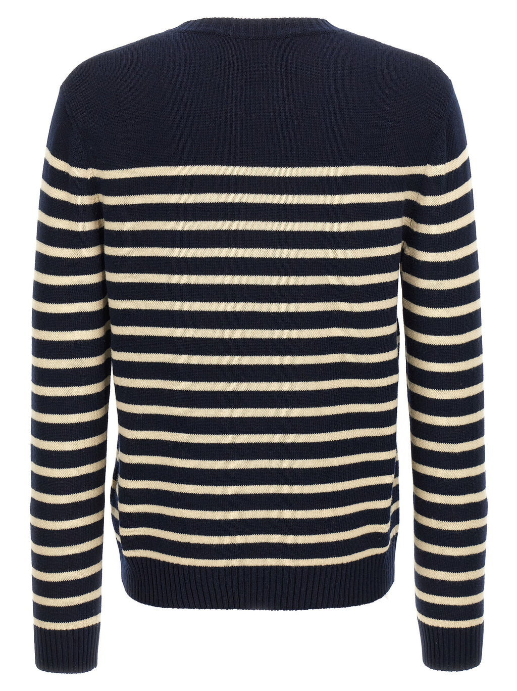 Blue Virgin Wool 'Chez Valentino' Cardigan