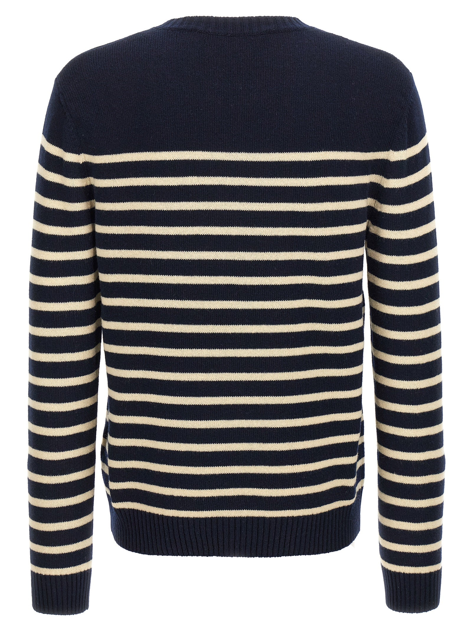 Blue Virgin Wool 'Chez Valentino' Cardigan