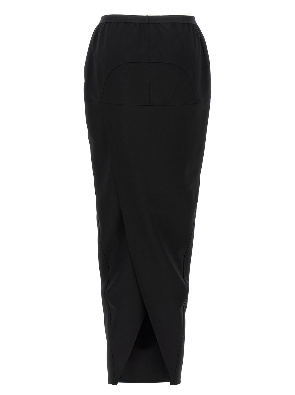 Wool Soft Pillar Mini Skirt