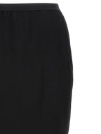 Wool Soft Pillar Mini Skirt