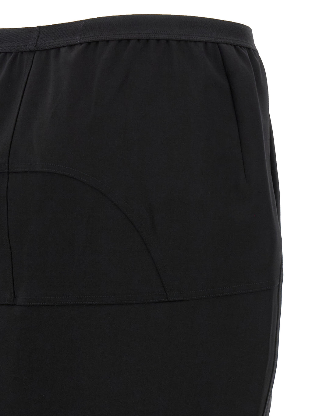 Wool Soft Pillar Mini Skirt