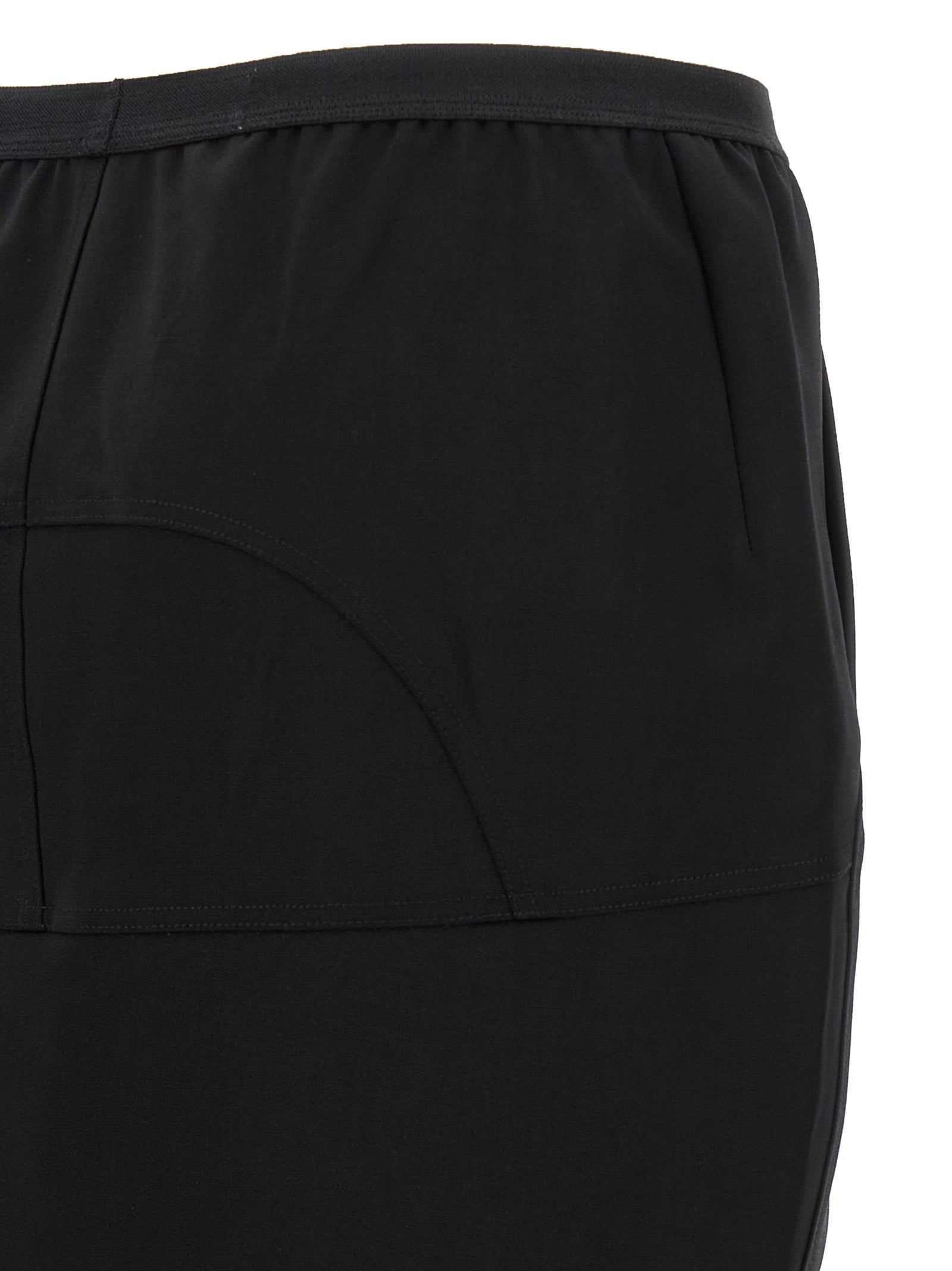 Wool Soft Pillar Mini Skirt