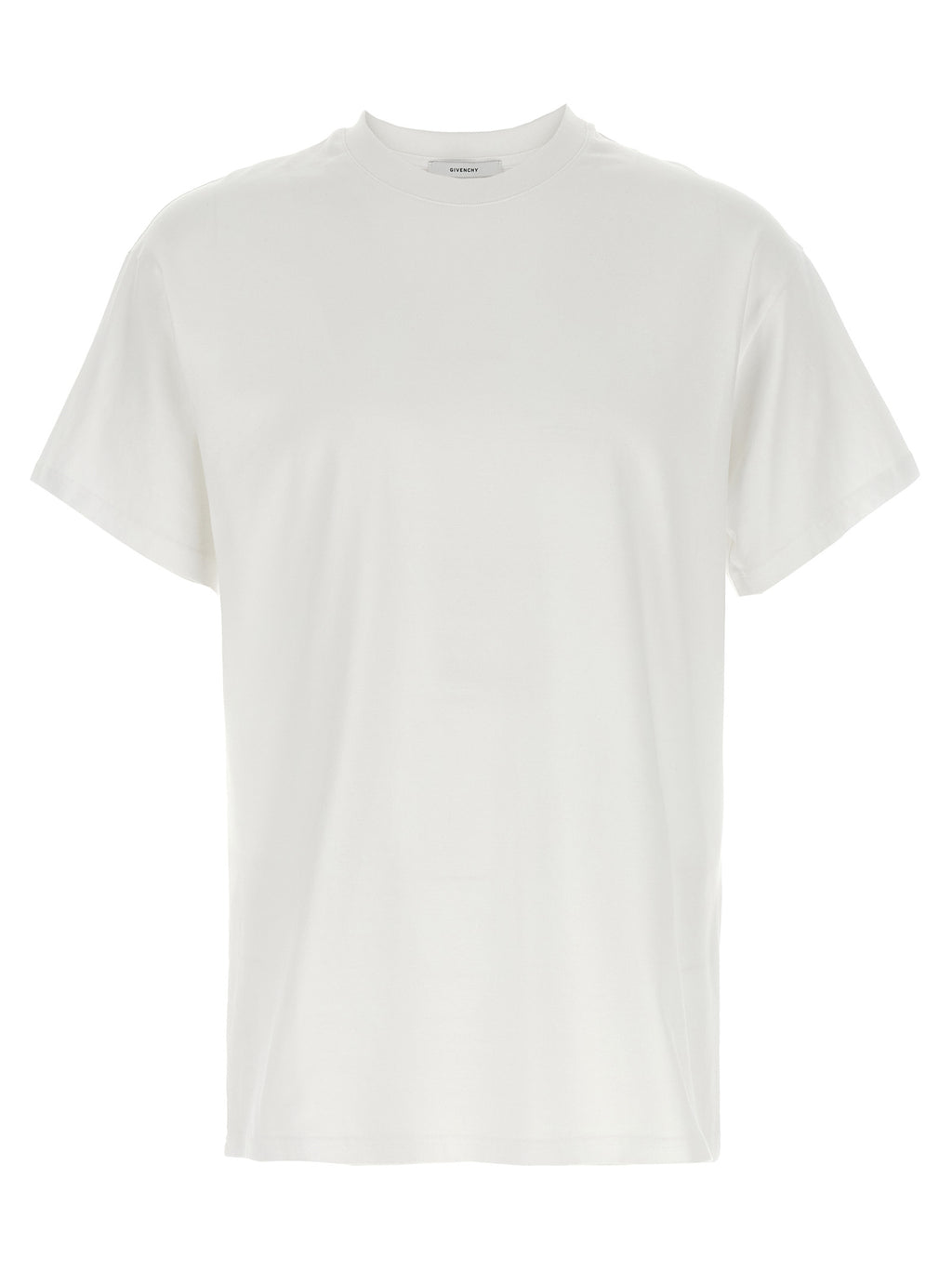 White Cotton Jersey T-Shirt