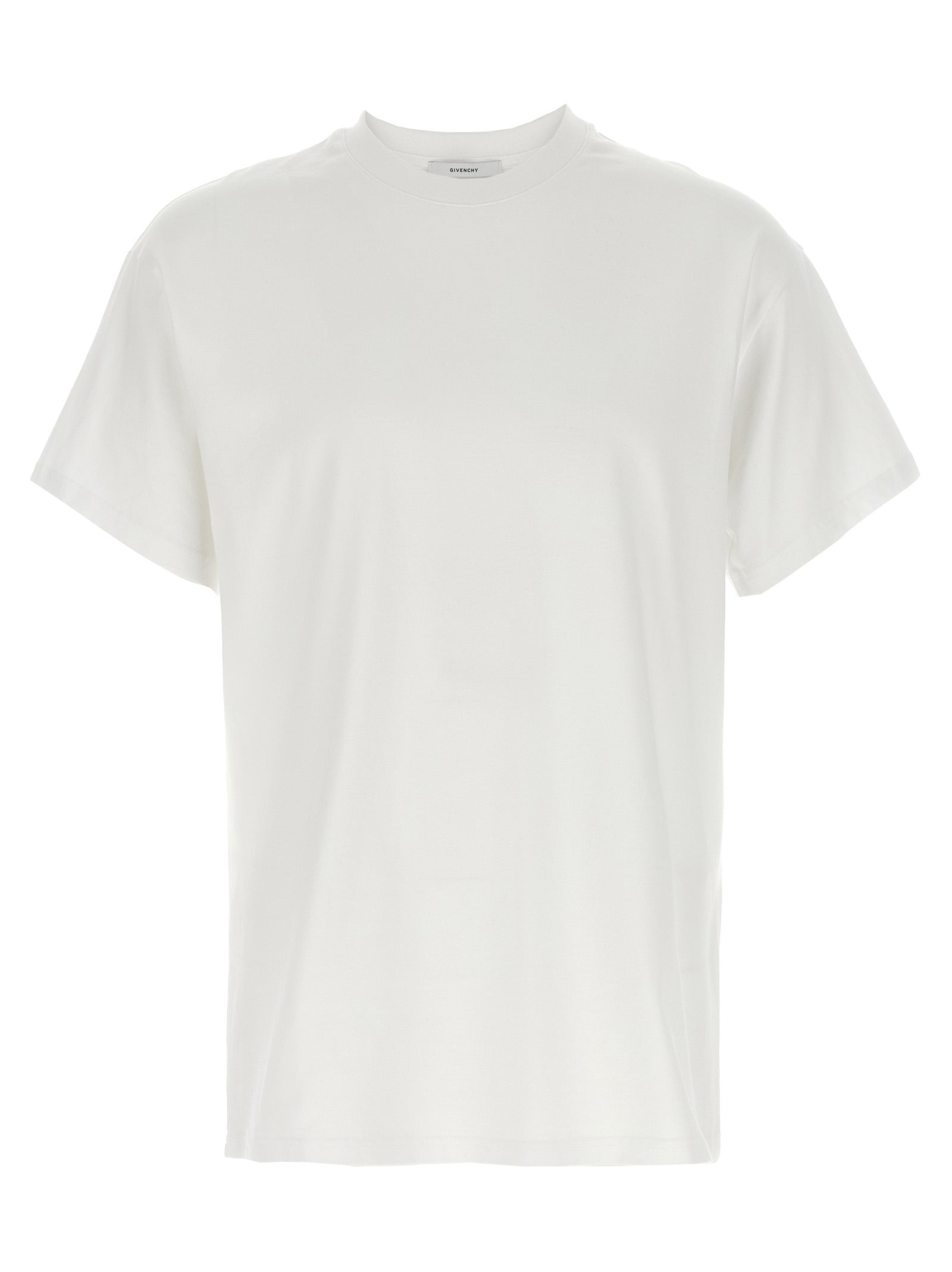 White Cotton Jersey T-Shirt