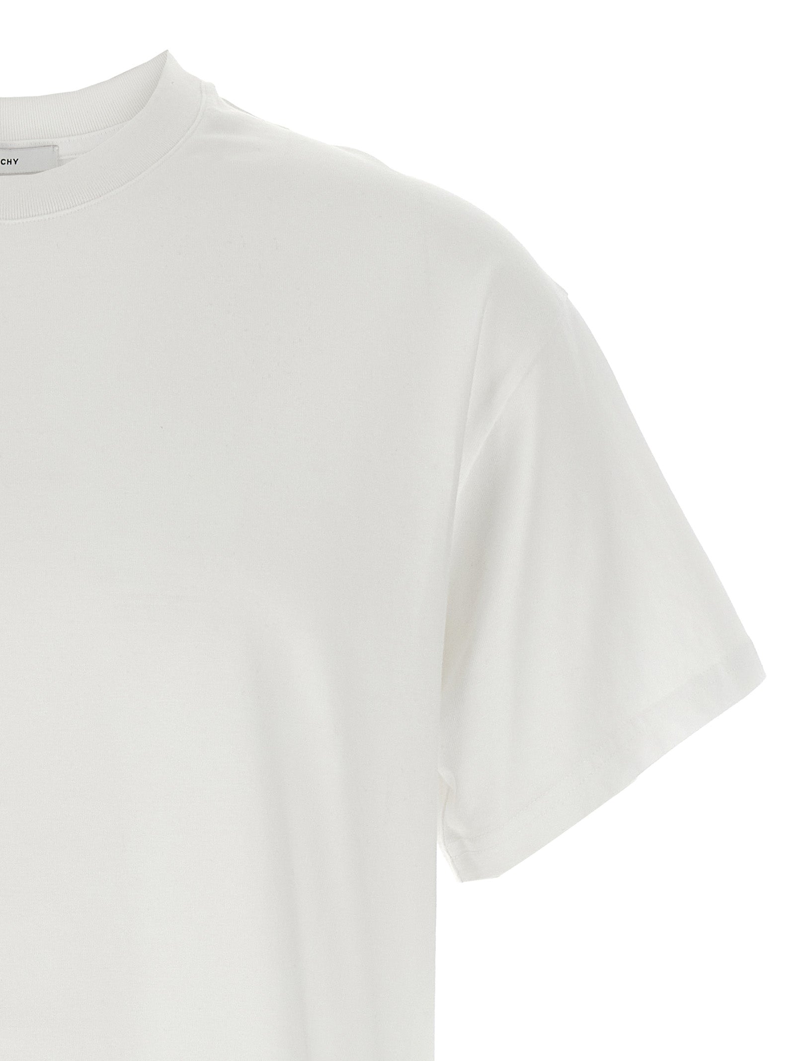 White Cotton Jersey T-Shirt