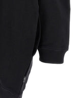 Mini Black Brushed Cotton Dress