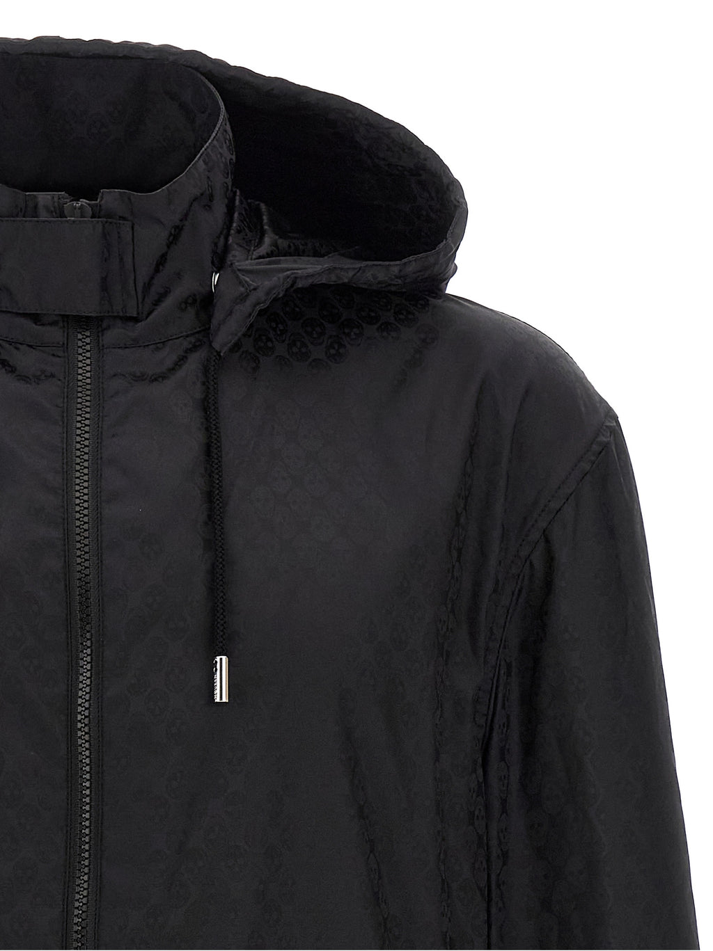 Nylon Skull Jacquard Anorak