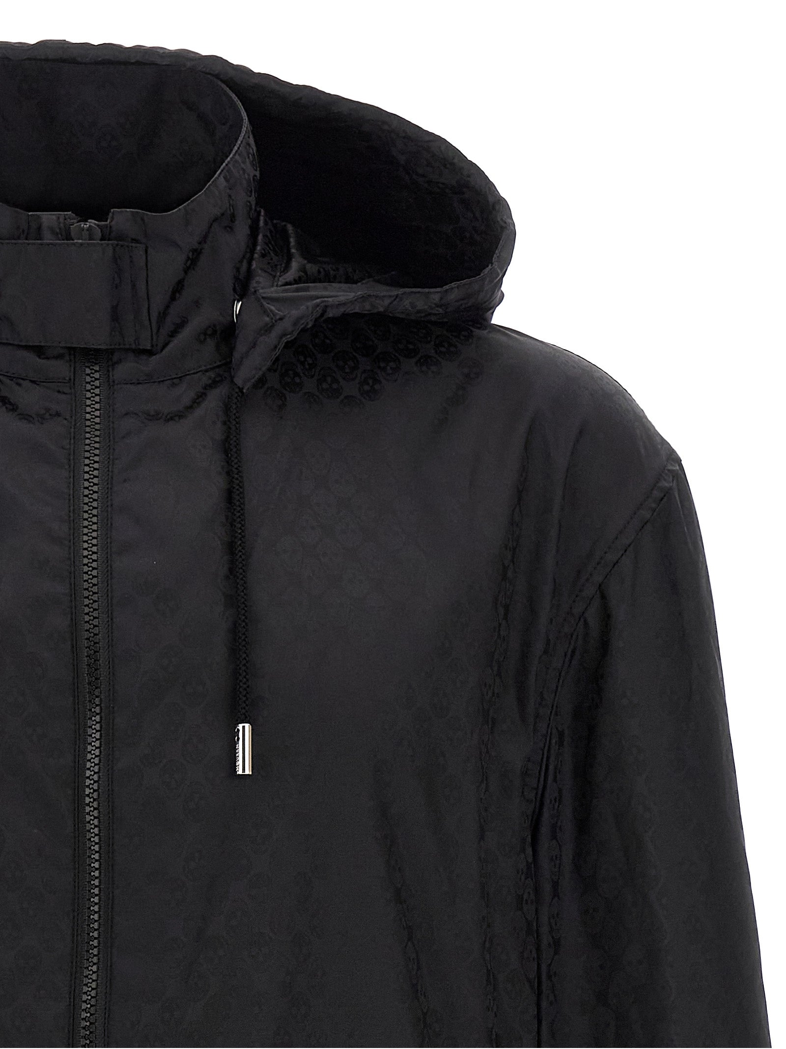 Nylon Skull Jacquard Anorak