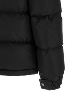 Black Full-Length Polyamide Down Jacket