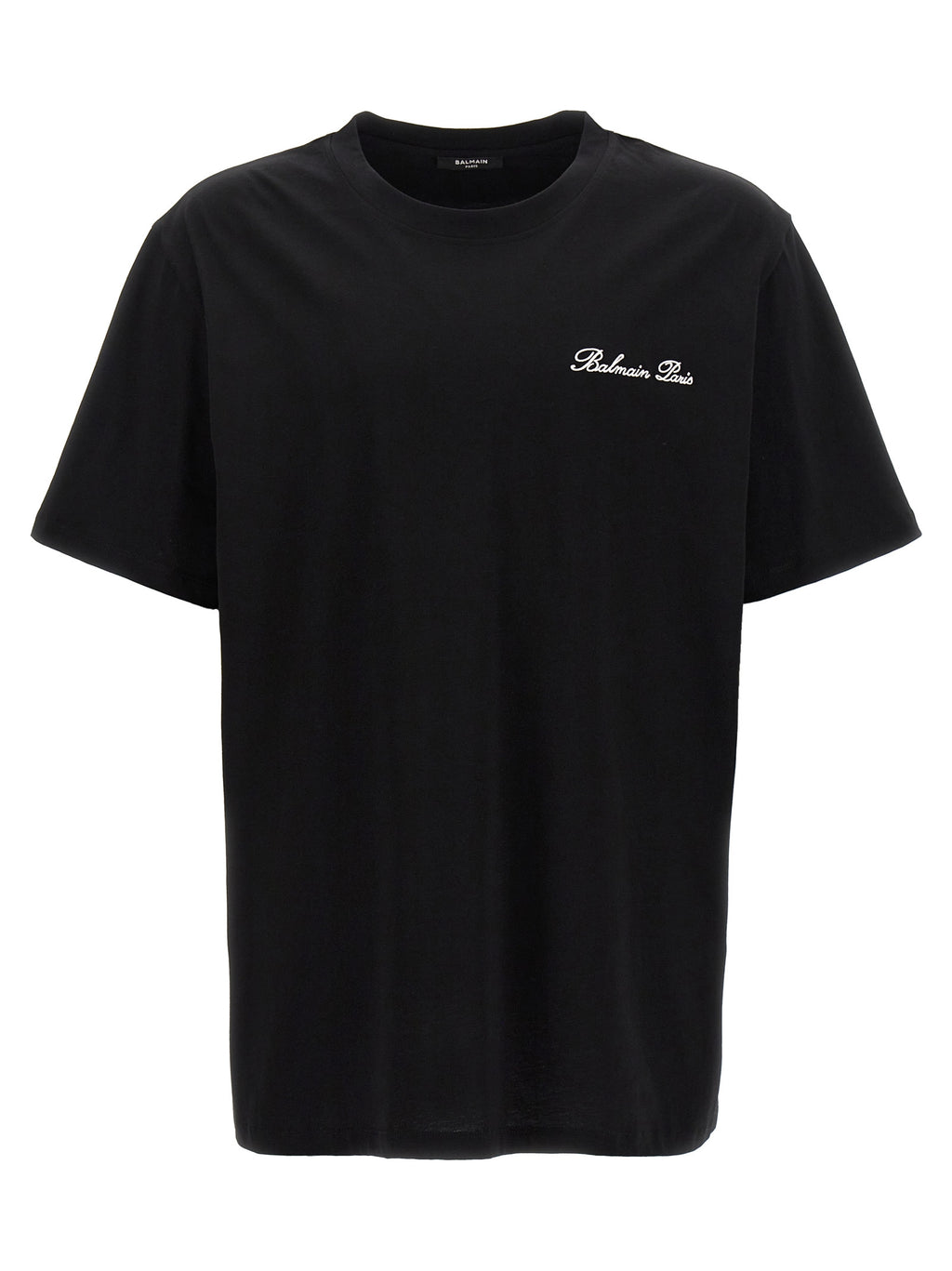 Bicolor Cotton Crewneck T-Shirt