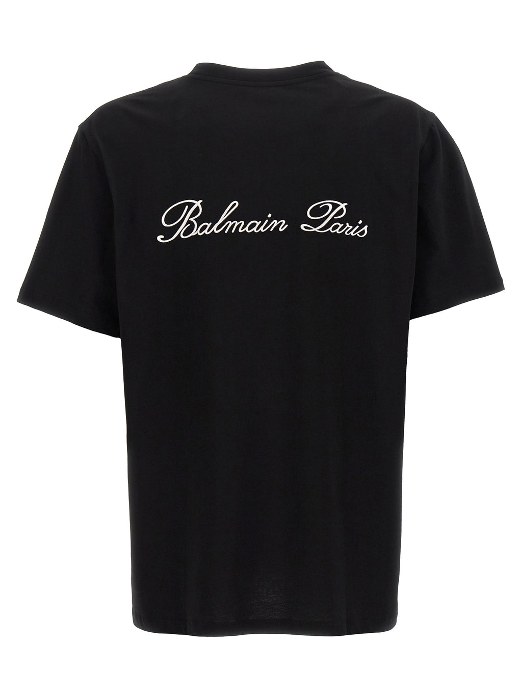 Bicolor Cotton Crewneck T-Shirt