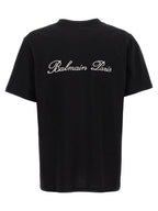 Bicolor Cotton Crewneck T-Shirt