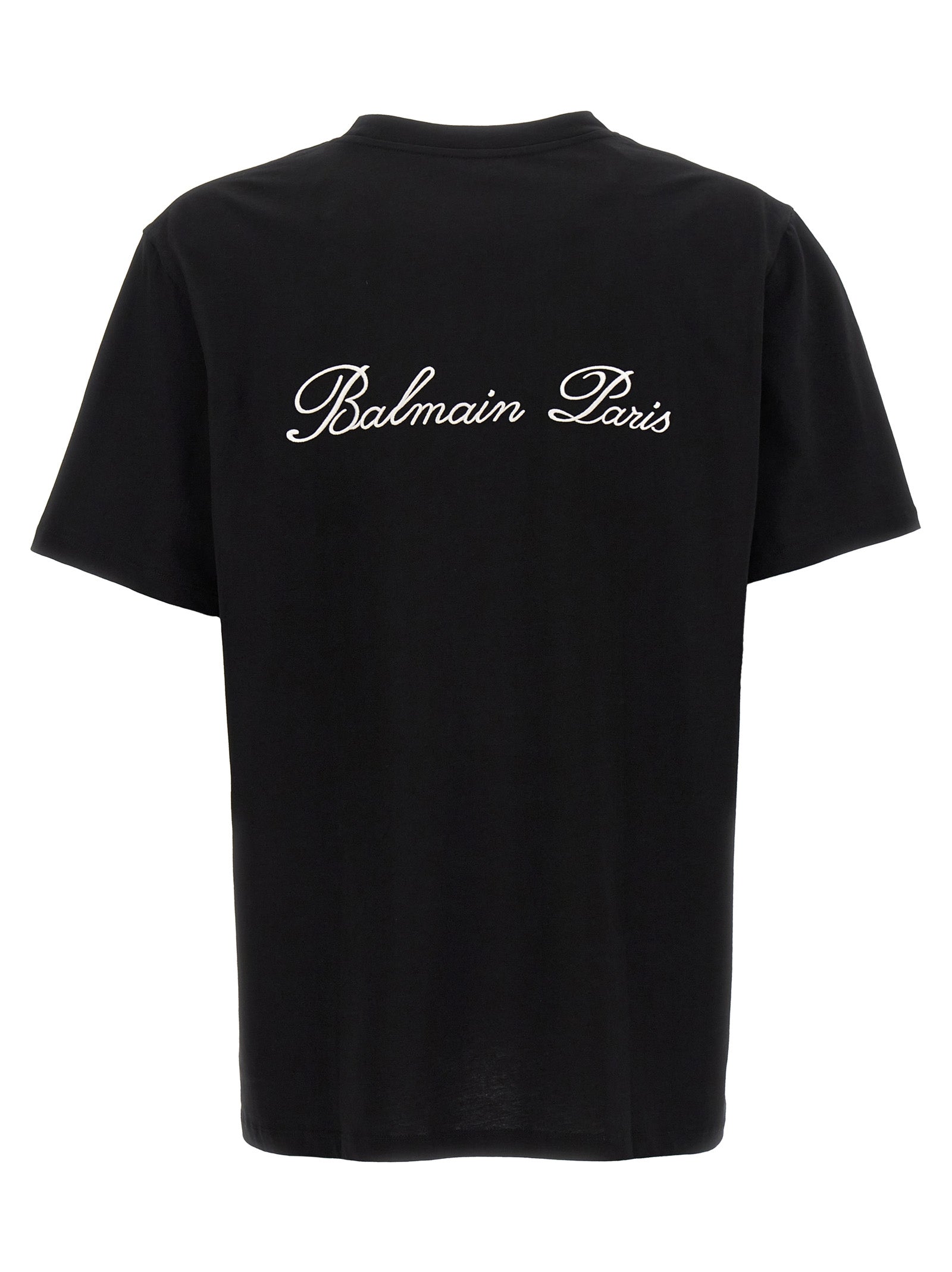 Bicolor Cotton Crewneck T-Shirt