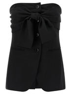 Black Veruska Virgin Wool Tank Top